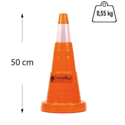 King Cone Light PVC Flexible con memoria
