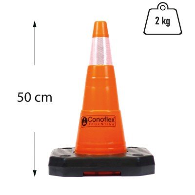 King Cone Semiflexible con base